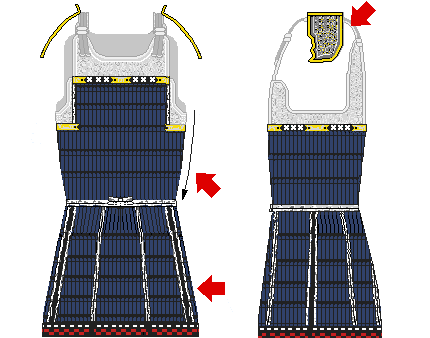 甲冑デジタルイラスト