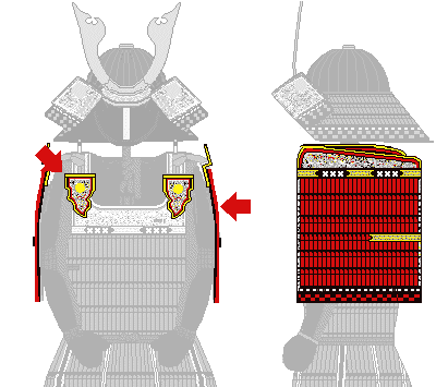 甲冑デジタルイラスト