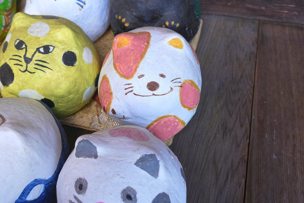 狛猫の神社